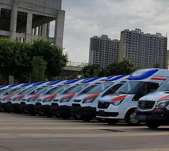 商河县服务车队展示